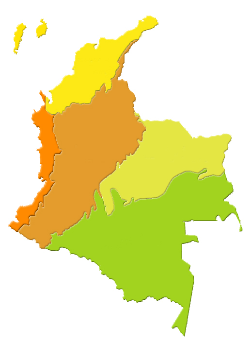 Mapa Regiones Naturales De Colombia Imagui 1757